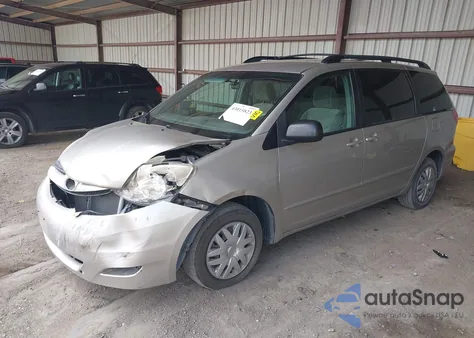 2010 Toyota Sienna Le из США, поврежденный, VIN 5TDKK4CC7AS297069